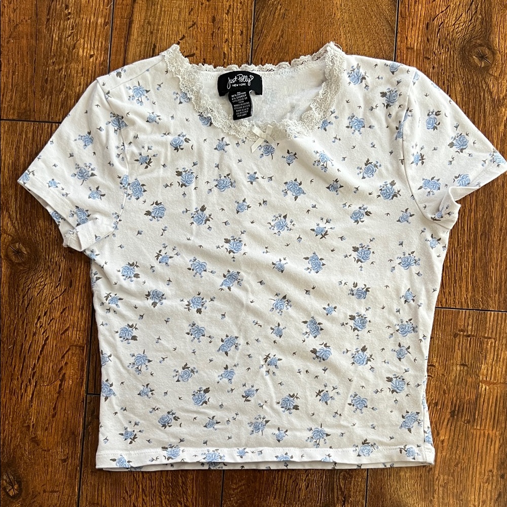 Just Polly  cropped Tee